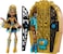 Monster High Skulltimate Secrets Doll &amp; Accessories Set, Monster Mysteries Cleo De Nile with Dress-Up Closet &amp; 19+ Surprises Including Clothes