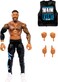 Mattel WWE Top Picks Elite Action Figure &amp; Accessories Set, Jey USO 6-inch Collectible with Swappable Hands, Ring Gear &amp; 25 Articulation Points