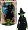 Mattel Universal Wicked Elphaba Fashion Doll &amp; Accessories with Green Skin, Braided Black Hair, Posability &amp; Removable Ballroom Look