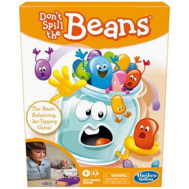 Hasbro Gaming Don't Spill The Beans Game   Balancing Board Game for Boys &amp; Girls   Kids Preschool Games   Easter Gifts for Girls &amp; Boys   2 Players   Ages 3+