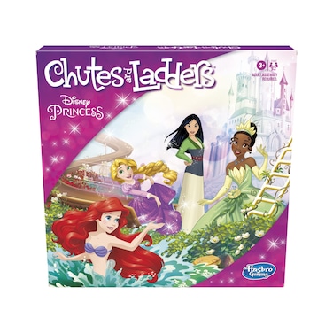 Hasbro Gaming Chutes and Ladders Disney Princess Edition Board Game   Preschool Games for Boys &amp; Girls   2-4 Players   Easter Gifts for Kids   Ages 3+ (Amazon Exclusive)