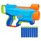 NERF Elite Junior Explorer Easy-Play Toy Foam Blaster, 8 Darts for Kids Outdoor Games, Ages 6 &amp; Up