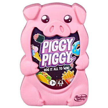 Piggy Piggy Card Game   Fun Family Games for Kids, Teens, and Adults   Ages 7 and Up   2 to 6 Players I 20 Mins. Average   Quick-Playing Travel Games