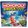 Monopoly Knockout Board Game   2-8 Players   20 Mins. Average   Quick-Playing Family Games for Kids, Teens, and Adults   Ages 8+