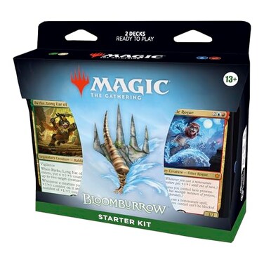 Magic: The Gathering - Bloomburrow Starter Kit   Learn to Play Magic with 2 Bloomburrow-Themed Decks   2 Player Collectible Card Game for Ages 13+