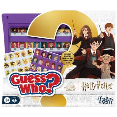 Guess Who? HARRY POTTER Edition Board Game   Ages 6 and Up   2 Players   Fun Games for Kids and Preschoolers   Family Gifts (Amazon Exclusive)