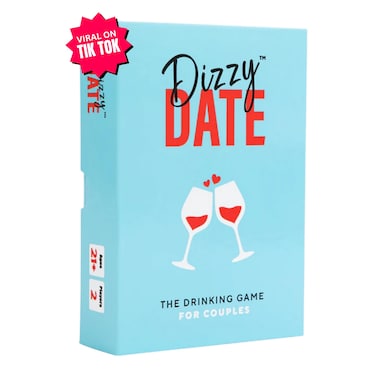 Beer Pressure Dizzy Date - The Card Game For Date Nights and Parties. Perfect Couples Gift!