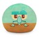 TeeTurtle Spongebob Squarepants 6" Reversible Plushie - Spongebob Squarepants and Squidward Tentacles - Bikini Bottom Buddies Amazon Exclusive - Cute Kawaii Soft Stuffed Animal