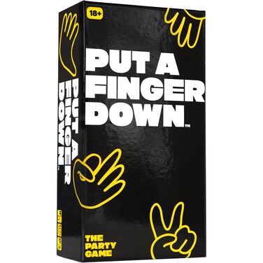 Hunch Games Put A Finger Down - The Viral Party Game That Will Have Everyone Talking - Funny Adult Card Game &amp; Icebreaker Ideas, Game Nights, &amp; Big or Small Groups, 400 Cards for 2+ Players