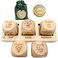 Deluxe Date Night Dice Game - Valentines Day Fun Romantic Couples Gift - 5 Dice, Decision Coin, Board &amp; Carry Bag for Bachelorette, Anniversary, Wedding, Bridal Shower - Girlfriend Wife Husband Him