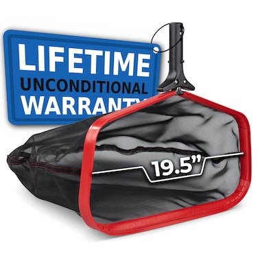 ProTuff Pool Skimmer Net 19&quot; - Has Lifetime Replacement, Heavy Duty - Up to 45 lb Capacity - Pool Nets for Cleaning: Pools/Hot Tubs/Ponds, Pool Skimmer Net fits All Standard Poles - Pole NOT Included