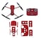 O'woda Mavic Air 2 Stickers, PVC Waterproof Skin Drone Remote Controller Protection Cover Accessories for Mavic Air 2 Drone and Remote Control (Red)