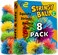 Stringy Balls &amp; Sensory Toys for Kids 8 Pack - Valentines Day Gifts for Kids &amp; Easter Basket Stuffers - 4 5 6 7 8 9 10 + Year Old Gift Ideas - Easter Gifts for Boys &amp; Girls - Kooosh Balls Fidget Toys