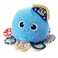 KiddoLab Octopus Plush Animal Toy - Educational Cute Plushies for Learning ABC, Numbers, Nursery Rhymes - Octopus Plush Sensory Toy for Babies 6 Months &amp; Above