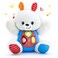 KiddoLab Bunny Plush Toy - Musical Stuffed Animals with 3 Light-Up Buttons, 4 Children's Nursery Songs &amp; Sound Effects - Soft Learning Toy for Infants, Babies, and Toddlers Aged 3 Months and Up