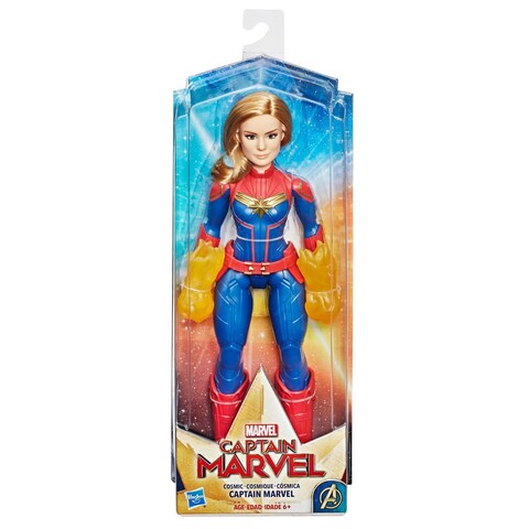 Marvel Captain Movie Cosmic Captain Super Hero Doll (Ages 6 &amp; Up)