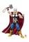 Marvel Comics 80th Anniversary Legends Series 6&quot;-Scale Vintage Comic-Inspired Thor Collectible Action Figure, Brown, Ages 4 and up