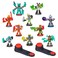 Legends of Akedo Button Bash Collector Pack Contains 10 Ultimate Arcade Warrior Action Figures and 2 Button Bash Controllers   Amazon Exclusive