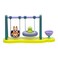 Bluey Mini Playsets, Turtleboy Playground Playset, Includes Articulated Wide-Eyed Bingo Figure and Turtleboy, Swing &amp; Spin Together on The Playground