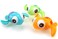 DUCKBOXX XX Wind-up Swimming Sea Turtles Bath Toy, No Battery Mold-Free Anti-Rust Interactive Montessori Toy for Kids 18M+ (3pcs)