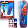 Marvel Spiderman Bop Bag Set - 3 Pc Bundle with Superhero Punching Bag for Kids   Spiderman Bop Bag with Spiderman Stickers and More (Marvel Toys and Games)