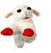 Multipet Lamb Chop   Lamb Chop Dog Toy   Lamb Chop Squeaker Toy   Officially Licensed (White, 10")