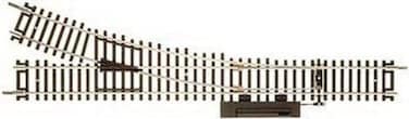 Atlas HO Scale Code 83 22" Manual Left-Hand Turnout/Switch Model Train Track