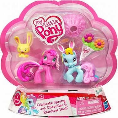 My Little Pony Celebrate Spring with Cheerilee &amp; Rainbow Dash