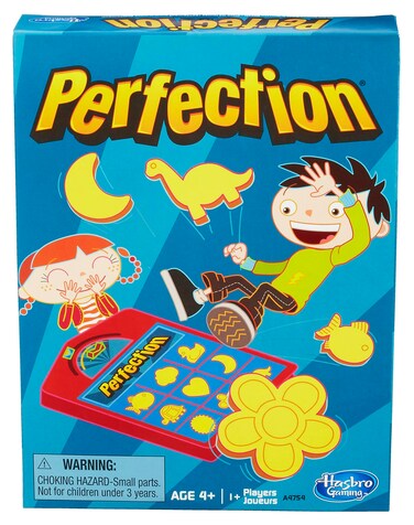 Hasbro Gaming Perfection Game for Kids   Popping Shapes and Pieces   Preschool Board Games for Clasroom   Back to School Gifts   Ages 4+