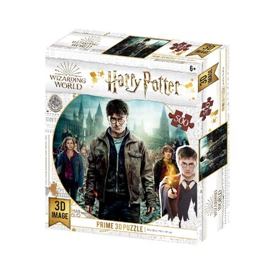 Harry Potter HP32559 Prime 3D Effect 500 Piece Puzzle, Multicoloured