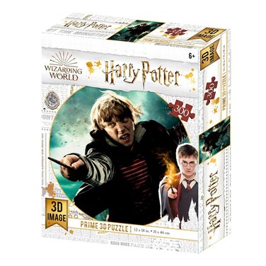 Harry Potter HP33010 3D Effect 300 Piece Ron Weasley Puzzle, Multicoloured