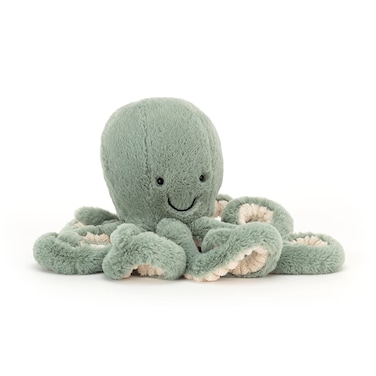Jellycat Odyssey Octopus Stuffed Animal, Little 10.5 inches   Ocean and Sea Plush Toy   Classic Children's Gift