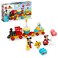 LEGO DUPLO Disney Mickey &amp; Minnie Mouse Birthday Train - Building Toys for Toddlers with Number Bricks, Cake and Balloons, Early Learning and Motor Skill Toy, Great Gift for Girls, Boys Ages 2+, 10941