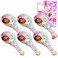 DreamWorks Gabby's Dollhouse Paddle Ball Party Favors - Bundle with 6 Gabby's Dollhouse Paddle Ball Games Plus Stickers for Kids, Toddlers   Gabby's Dollhouse Party Supplies