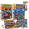 Avengers Puzzles for Kids, Teens, Adults - Bundle with 2 Assorted 300 Piece Captain America and Iron Man Puzzles Plus Stickers   Marvel Superhero Puzzles