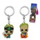 Groot Funko Pop Keychain Set - Bundle of 2 Marvel Keychain Figures of Groot Plus Bookmark   Guardians of the Galaxy Mini Figure Set for Kids, Teens