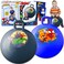 Marvel Hopper Ball 2 Pack - Bundle with 15" Spiderman Hopper Ball, 15" Avengers Hopper Ball, Tattoos, More   Superhero Hopper Ball for Boys and Girls Outdoor Activities, Parties