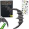 Batman 1989 Batarang Metal Bottle Opener - Bundle with Batman Bottle Opener Plus Stickers   Batman Gift Ideas for Men and Women