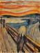 Edward Munch The Scream Jigsaw Puzzle, 1000 Pieces, Made in Italy