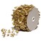 BASOKAN Gold Leaves Leaf Ribbon Trim Rope - 20 Yards - for Garland DIY Crafts and Party Wedding Home Decorations (Gold)