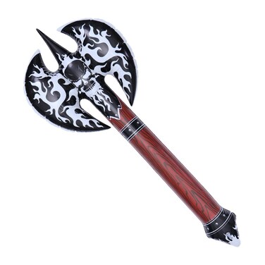 LUOEM Inflatable Axe Toy Blow Filled Balloon Novelty Plaything Favor for Kids Children (White)