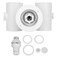 1.5 inch PVC accessories SP-1434 around the pool Outdoor Swimming Pool Massage Nozzle Spa High Temperature Resistant