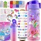 Gifts for Girls 4-12, Decorate Your Own Water Bottle Kits for Girls, Unicorn Diamond Painting Toys &amp; Friendship Bracelet Kit, Fun Arts Crafts for Kids Ages 4-6-8-10, Birthday Gifts Toys for Girls