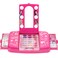 Barbie Beauty Vanity Set with Light-Up Mirror, Includes Lip Gloss, Eye Shadow, Brushes, Nail Polish, Accessories, and More! Ages 3+ Perfect for Parties, Sleepovers, and Makeovers, by Townley Girl