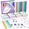 Math Games for Kids - Math Pop It with Flash Cards for Kids Ages 4-8 - Fun Math Practice with Addition, Subtraction, Multiplication &amp; Division - Ideal for Math Learning and Skill Building.