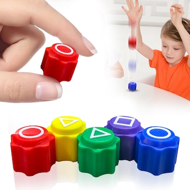 safoezy Gonggi Game, Gonggi Traditional Korean Tossing Game Stone Play Set 5PCS Stone Catching Game Hand Eye Coordination Training Toy for Kids Adults Valentines Day Gifts