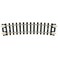 N Code 80 Nickel Silver 1/2 11" Radius Snap-Track (6) Atlas Trains