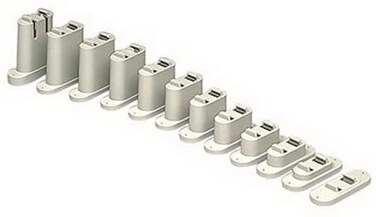 N Pier Set (25Pc/Bx) Atlas Trains