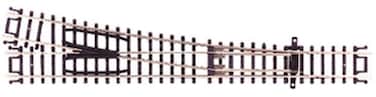 N Code 80 #6 Custom-Line Switch Right Atlas Trains