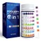 Pool Test Strips 7 in 1, 150 Strips Pool &amp; Hot Tub Test Kit Strips, Pool Essentials Water Chemical Testing for Chlorine, Bromine, pH, Hardness, More, All in One Set   Lab Recommend   Quick Test Way